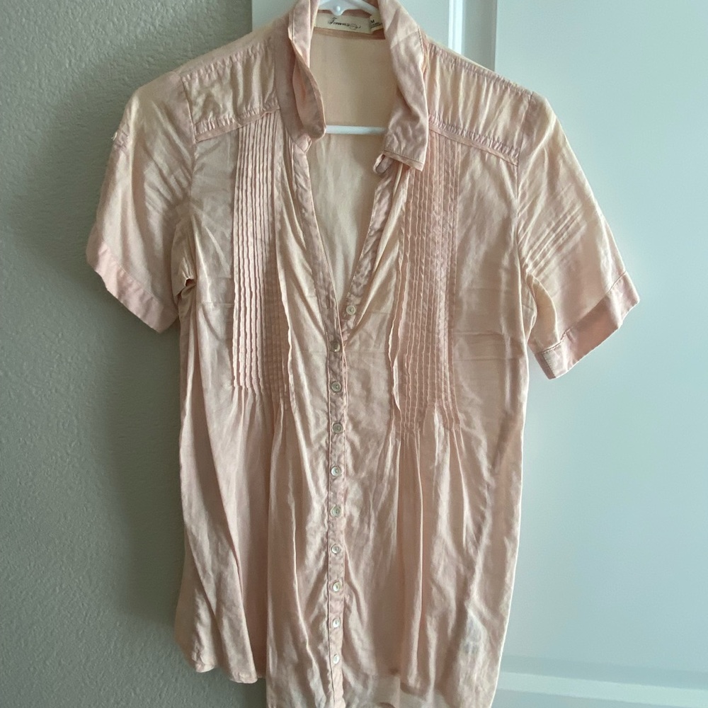 Forever21 light pink shirt